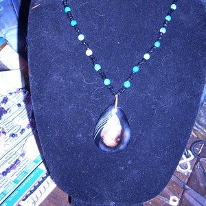 Semi precious gemstone necklace